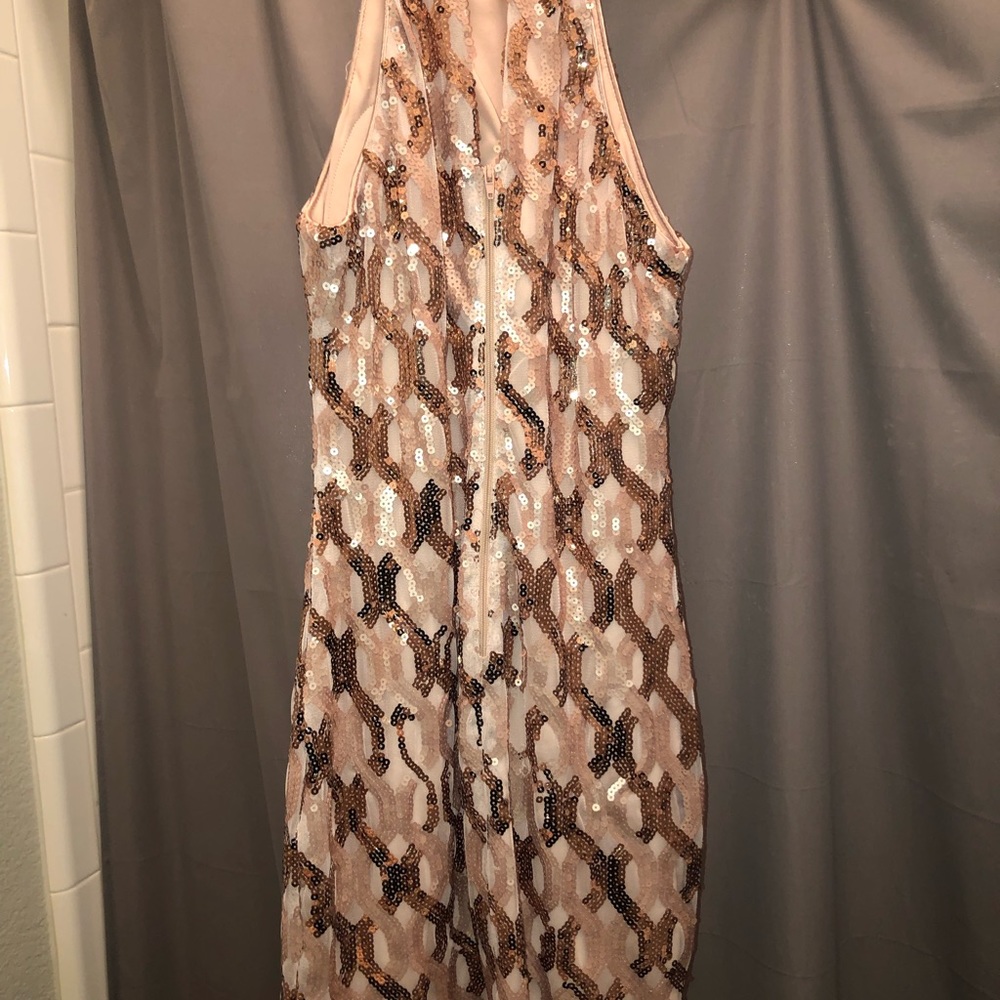 sequin cocktail dress